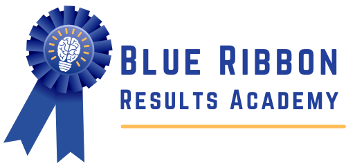 Blue Ribbon Results Academy Logo